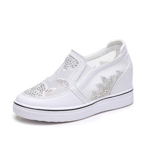 Crystal Floral Sneakers