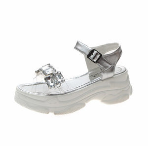 Big Rhinestone Sandals